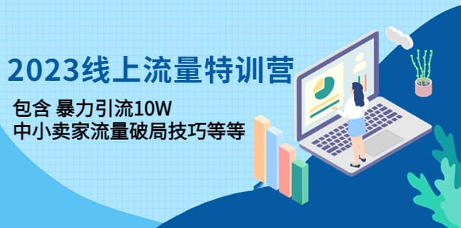 2023线上流量特训营：中小卖家流量破局技巧等等-三石资源库