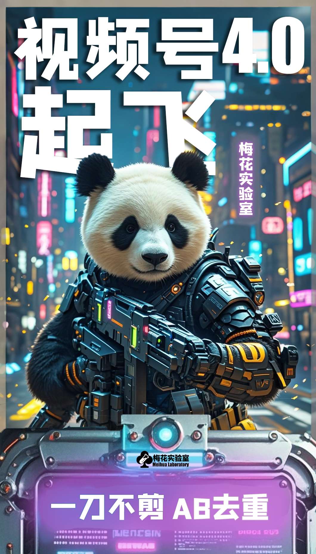 图片[2]-梅花实验窒微信视频号连怼玩法技巧起飞4.0一键AB破解版【揭秘】-三石资源库