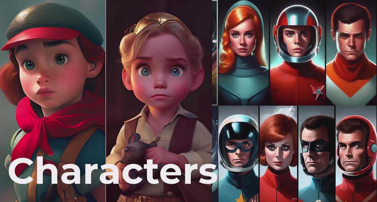 （8912期）掌握 MidJourney V5 AI + ChatGPT创建一致的角色设计图像-22节课-中英字幕-三石资源库