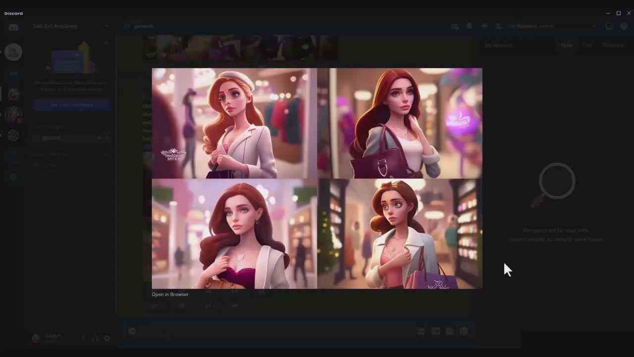 图片[6]-掌握 MidJourney V5 AI + ChatGPT创建一致的角色设计图像-22节课-中英字幕-三石资源库