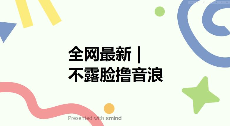 全网最新不露脸撸音浪，跑通自动化成交闭环，实现出单+收徒收益最大化【揭秘】-三石资源库