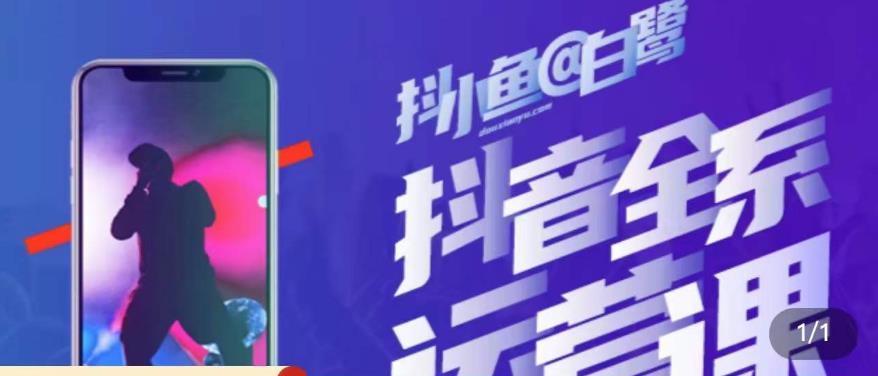 白鹭·主播内训营，运营主播话术起号进阶能力提升-三石资源库