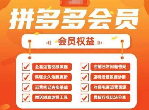 2025拼多多运营实战课，40节全流程教学，覆盖拼多多运营全链路-三石资源库