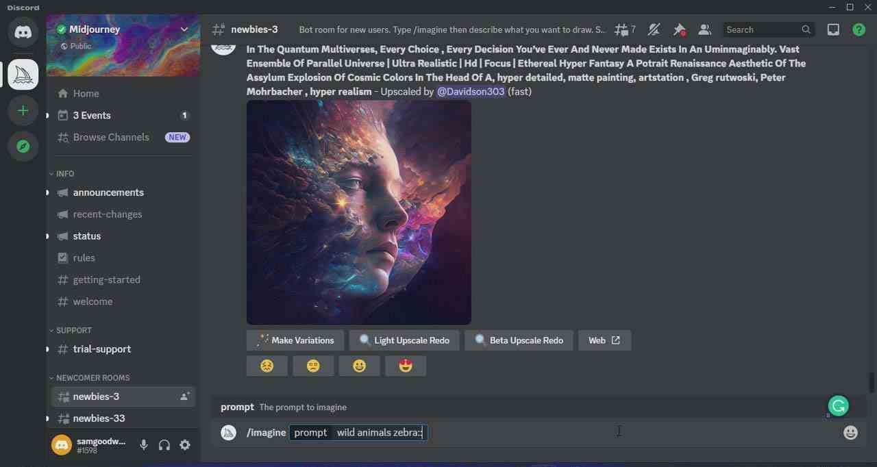 图片[4]-Midjourney AI人工智能艺术图片从入门到高级创作教程-33节课-中英字幕-三石资源库