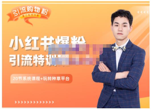 陆明明·小红书爆粉特训班5.0，助你轻松玩转小红书平台价值1380元-三石资源库