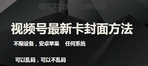 梅花实验室社群最新卡封面玩法3.0，不限设备，安卓苹果任何系统-三石资源库