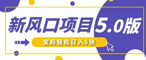 新风口项目5.0版！即梦AI做爆款萌娃说话视频，单日涨粉2W+，新手宝妈轻松日入5张-三石淘金网