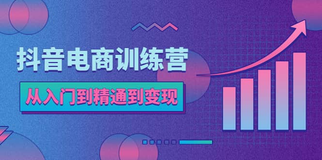 抖音电商训练营：从入门到精通，从账号定位到流量变现，抖店运营实操-三石资源库