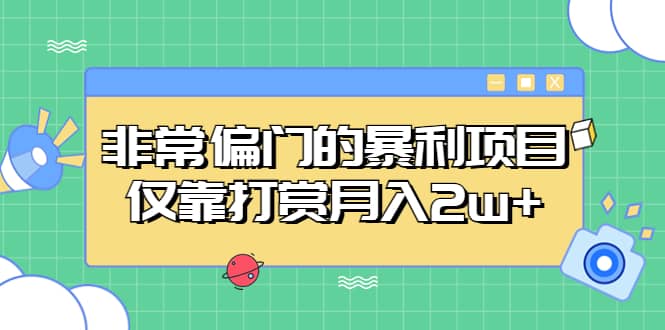 非常偏门的暴利项目-三石资源库