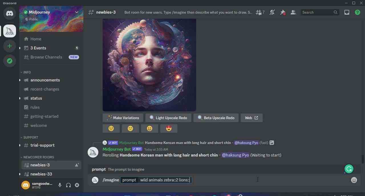 图片[3]-Midjourney AI人工智能艺术图片从入门到高级创作教程-34节课-中英字幕-三石资源库