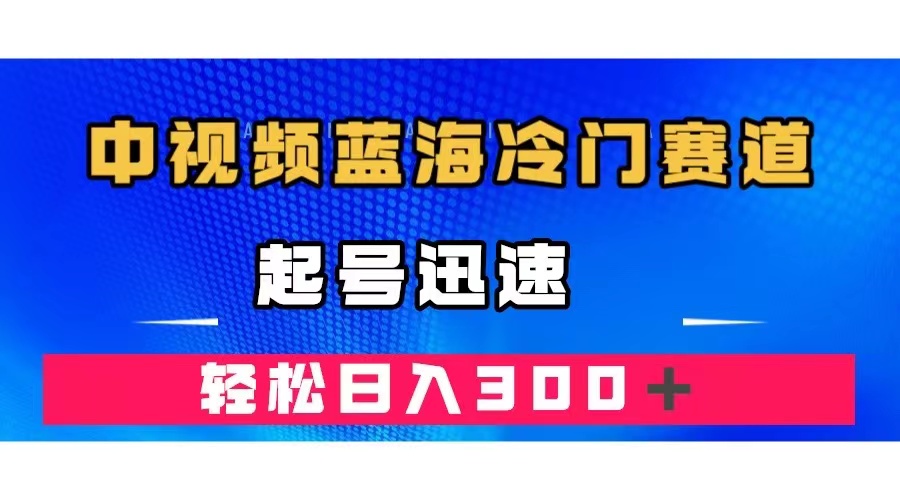 中视频蓝海冷门赛道，韩国视频奇闻解说，起号迅速，日入300＋-三石资源库