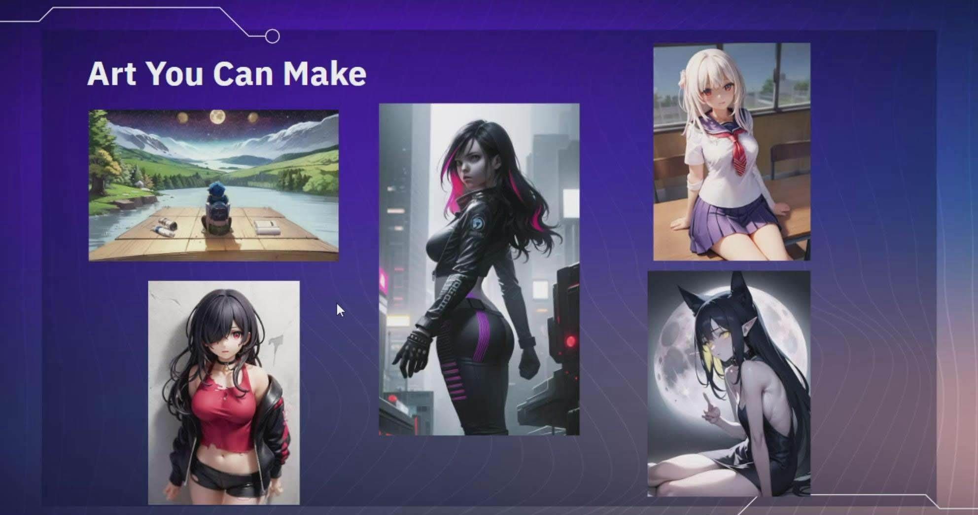 （8948期）利用Stable Diffusion AI人工智能生成动漫艺术分步教程-14节课-中英字幕-三石资源库