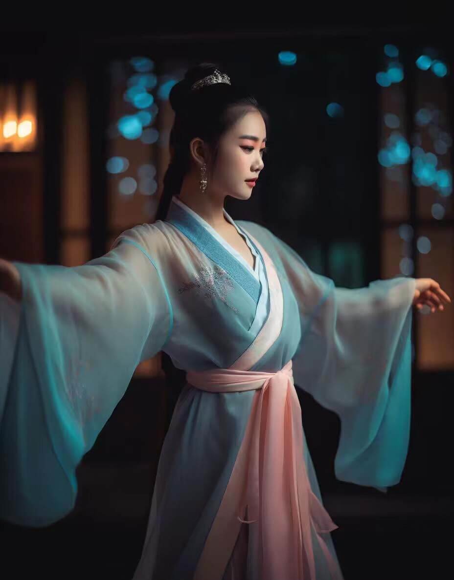 图片[10]-Midjourney关键词-AI生成中国风古装汉服美女人像提示关键词-三石资源库