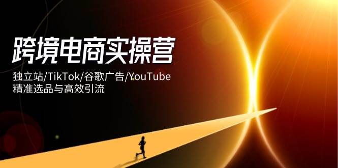 （14419期）跨境电商实操营：独立站/TikTok/谷歌广告/YouTube，精准选品与高效引流-三石资源库