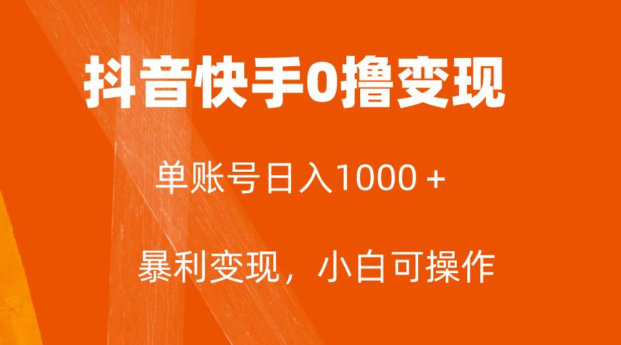 （7993期）全网首发，单账号收益日入1000＋，简单粗暴，保底5元一单，可批量单操作-三石资源库