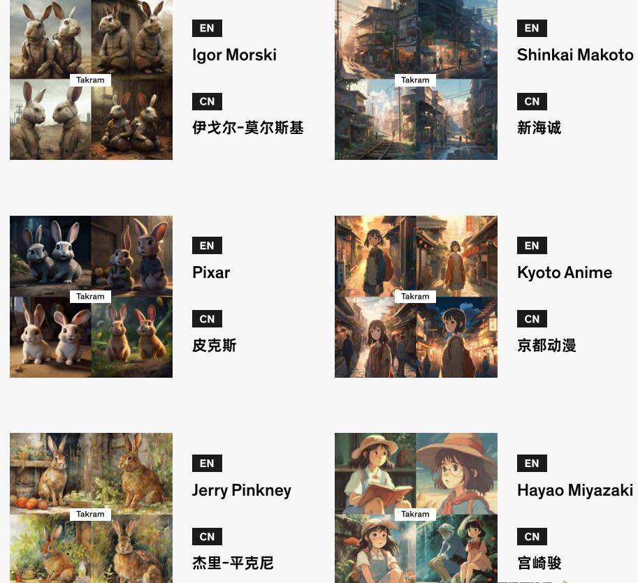 图片[2]-Midjourney辞典AIGC中英双语图文辞典+提示关键词Prompt大全-三石资源库