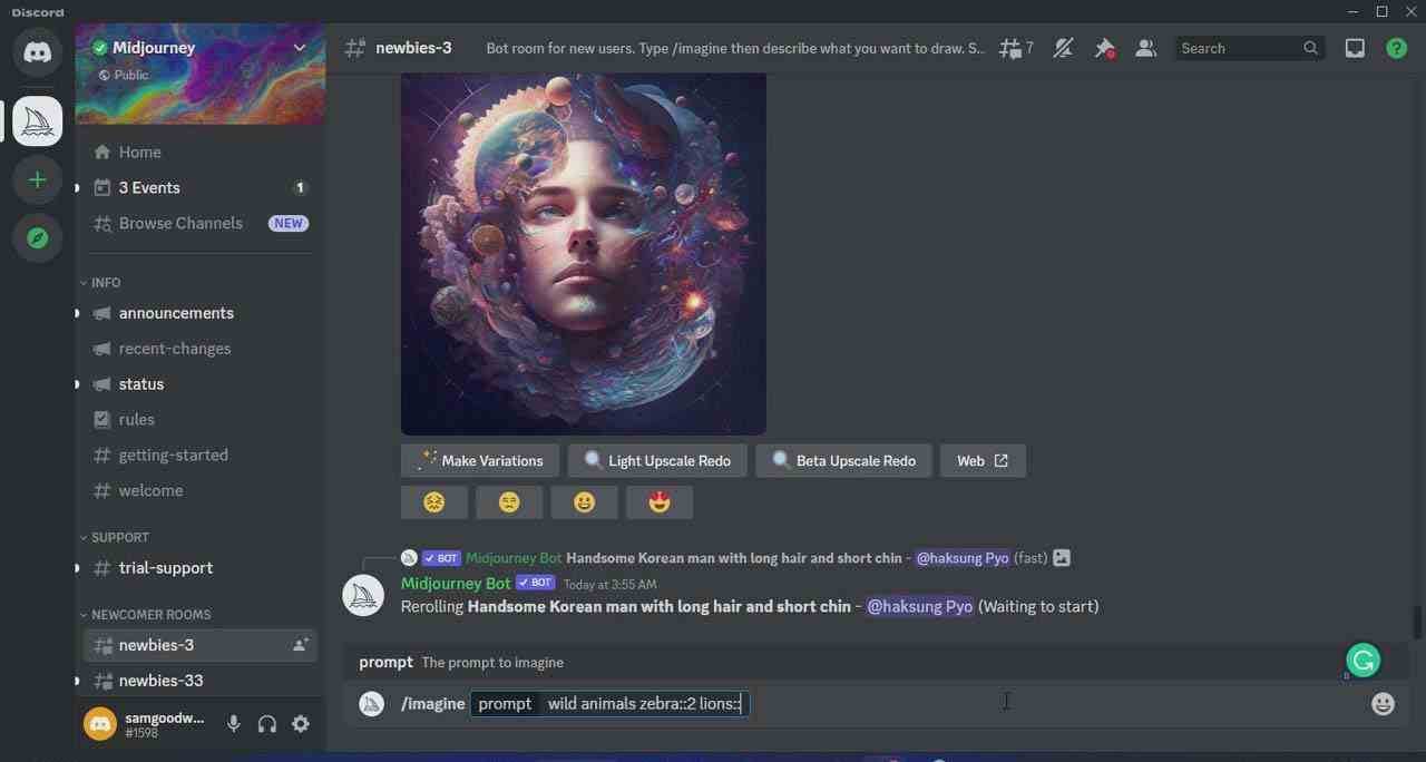图片[3]-Midjourney AI人工智能艺术图片从入门到高级创作教程-33节课-中英字幕-三石资源库