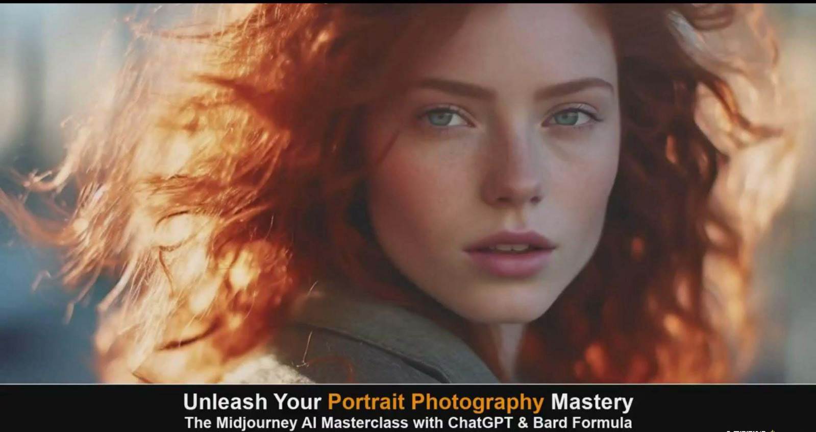 图片[3]-Midjourney v5 ChatGPT 和 Bard AI人工智能人像摄影大师班-15节-中英字幕-三石资源库