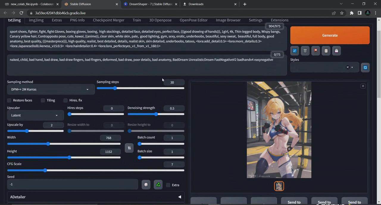 图片[6]-利用Stable Diffusion创建动漫艺术图像使用AI绘画赚钱-中英字幕-三石资源库