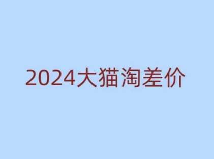 2024版大猫淘差价课程，新手也能学的无货源电商课程-三石资源库