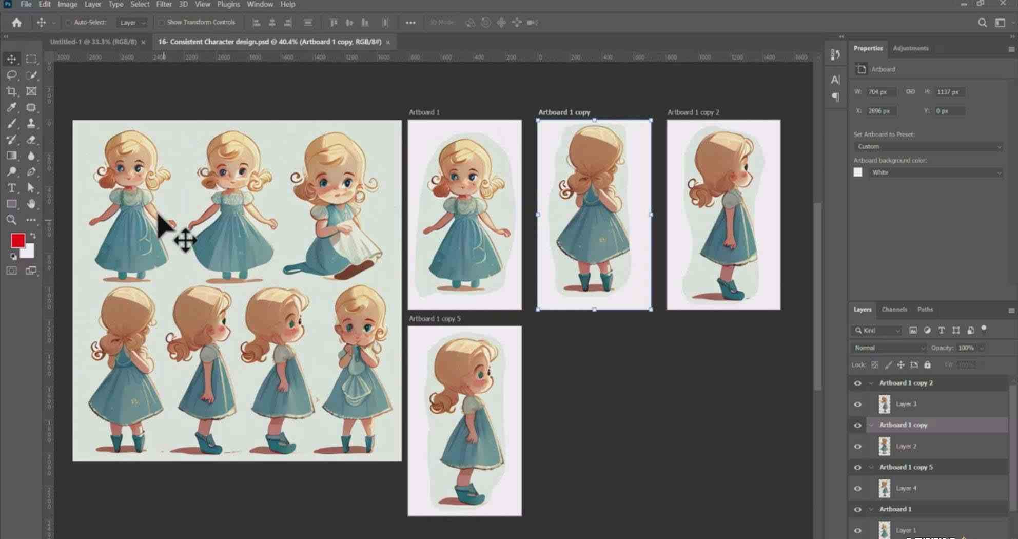 图片[8]-掌握 MidJourney V5 AI + ChatGPT创建一致的角色设计图像-22节课-中英字幕-三石资源库