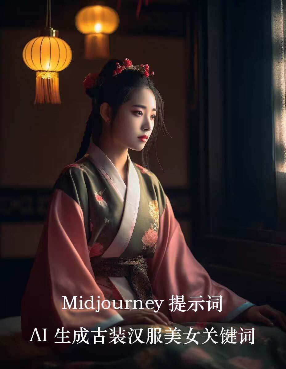 图片[2]-Midjourney关键词-AI生成中国风古装汉服美女人像提示关键词-三石资源库