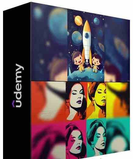 图片[2]-Midjourney AI人工智能创建和销售令人惊叹的海报教程-10节课-中英字幕-三石资源库