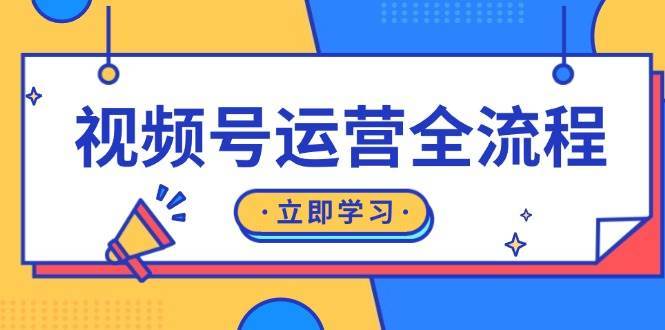 视频号运营全流程：起号方法、直播流程、私域建设及自然流与付费流运营-三石资源库