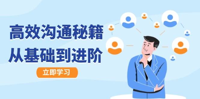 （12754期）高效沟通秘籍：成长有方向，从基础到进阶，图文音频一应俱全-三石资源库