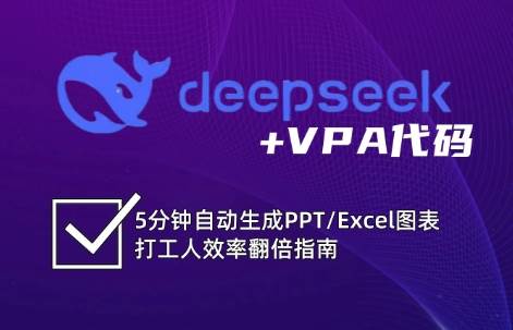 DeepSeek从入门到精通：解锁Excel和VBA高效办公新技能-三石资源库