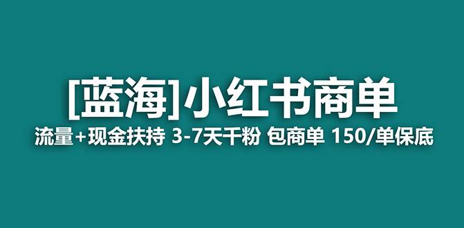 （7602期）【蓝海项目】小红书商单项目，7天就能接广告变现，稳定日入500+保姆级玩法-三石资源库