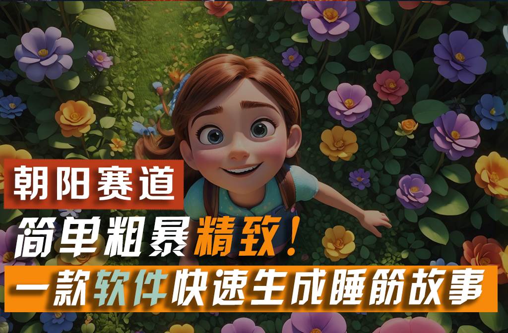 （11405期）利用一款软件5分钟一条爆款睡筋故事，简单粗暴精致！小白月入2w+-三石资源库