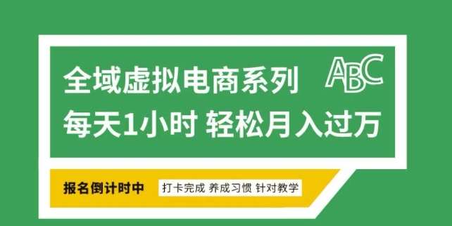 全域虚拟电商变现系列，通过平台出售虚拟电商产品从而获利-三石资源库