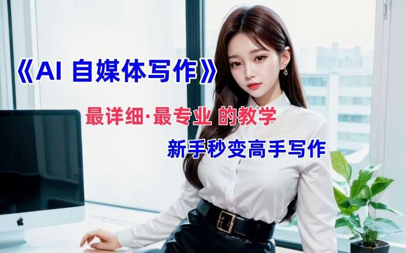 AI自媒体文章创作全网最详细教程，新手秒变写作高手，多方位发展-三石资源库