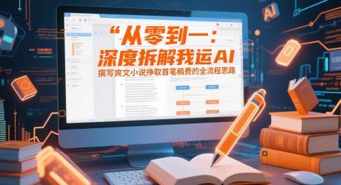 从零到一：深度拆解我运用AI撰写爽文小说挣取首笔稿费的全流程思路-三石淘金网
