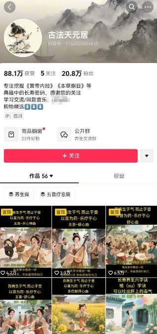 图片[2]-古法五音养生教程，五音疗愈的视频的制作方法，2-4小时就能学会，作者10天涨粉10W-三石资源库