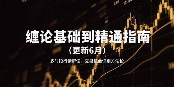 （15184期）缠论基础到精通指南（更新6月）多时段行情解读，交易机会识别方法论-三石资源库