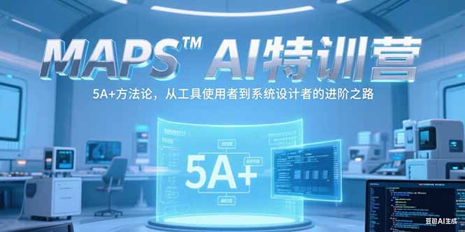 （15215期）MAPSAI特训营，掌握 5A+方法论，从工具使用者到系统设计者的进阶之路-三石资源库
