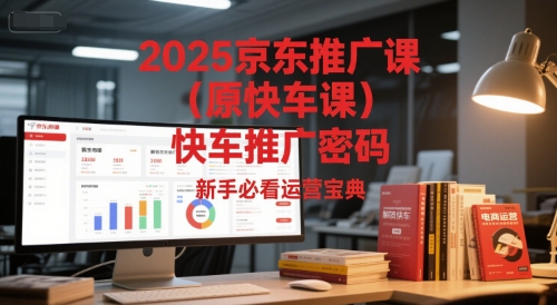 2025京东推广课（原快车课）解锁京东快车推广密码，新手必看运营宝典-三石资源库