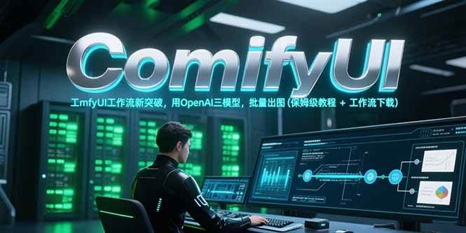ComfyUI工作流新突破，用OpenAI三模型，批量出图(保姆级教程+工作流下载)-三石资源库