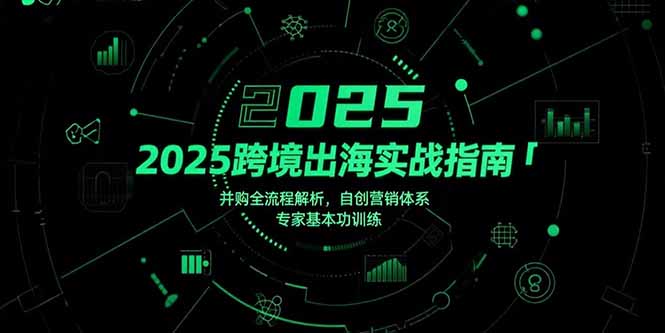 （15503期）2025跨境出海实战指南，并购全流程解析，自创营销体系，专家基本功训练-三石资源库