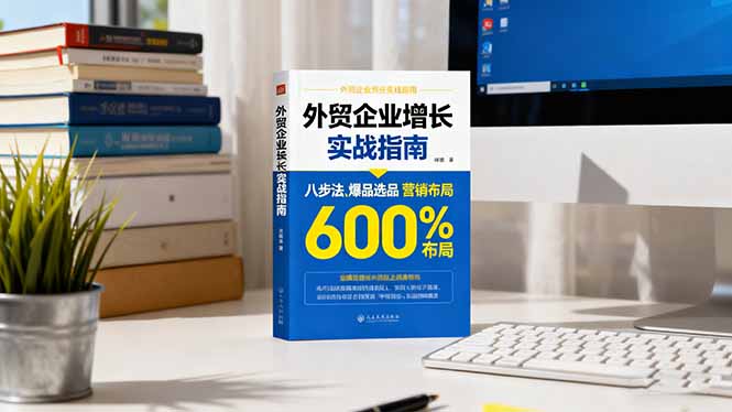 (16296期)外贸企业增长实战指南,八步法、爆品选品、营销布局,业绩增长300%-三石资源库
