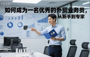 如何成为一名优秀的外贸业务员，从新手到专家-三石资源库