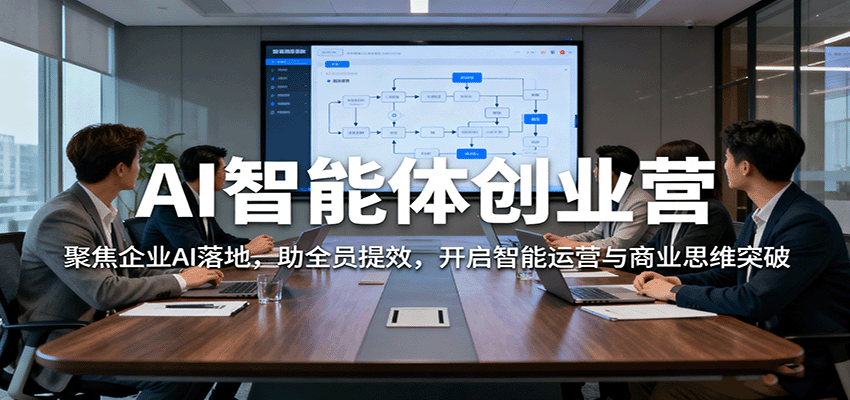 AI智能体创业营：聚焦企业AI落地，助全员提效，开启智能运营与商业思维突破-三石资源库