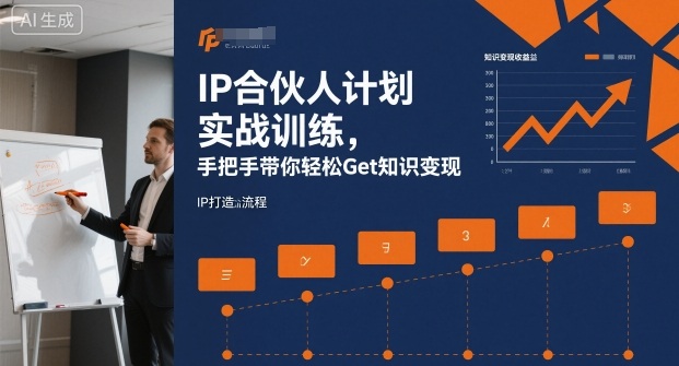 IP合伙人计划实战训练,手把手带你轻松Get知识变现-三石资源库